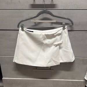 Zara white skort